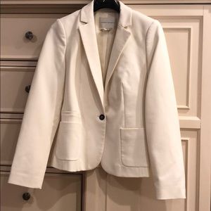 Creamy Banana Republic Blazer Jacket
